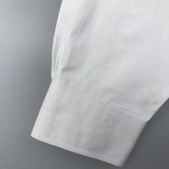 Brooks Brothers 346 long sleeve button-down shirt, men's size L cotton white type Vintage Second Hand