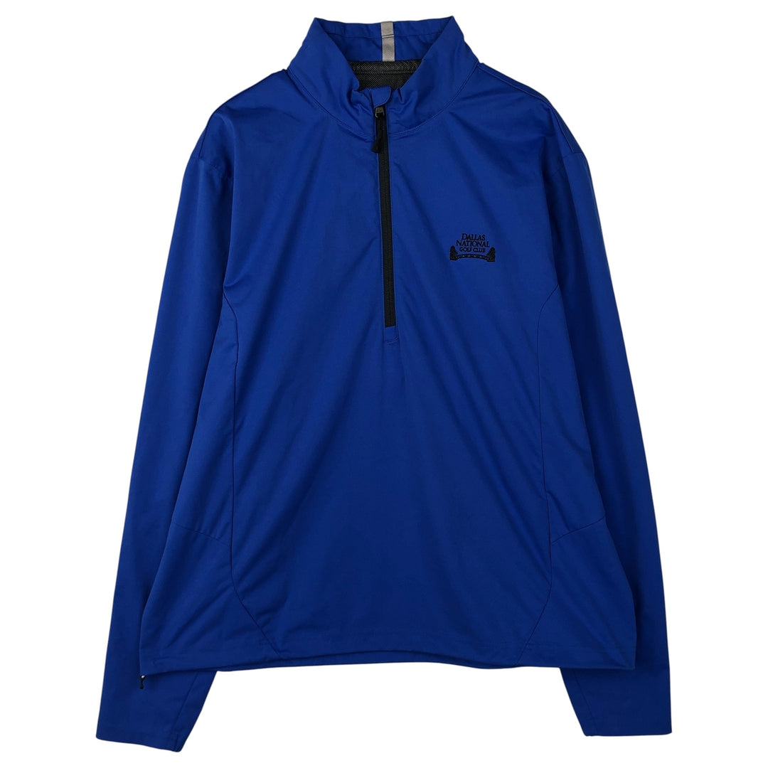 Ralph Lauren RLX Half-Zip Windbreaker, Men's Size L polyester blue type Vintage Second Hand