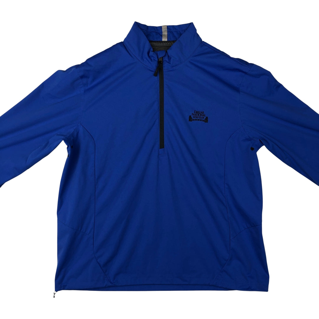 Ralph Lauren RLX Half-Zip Windbreaker, Men's Size L polyester blue type Vintage Second Hand