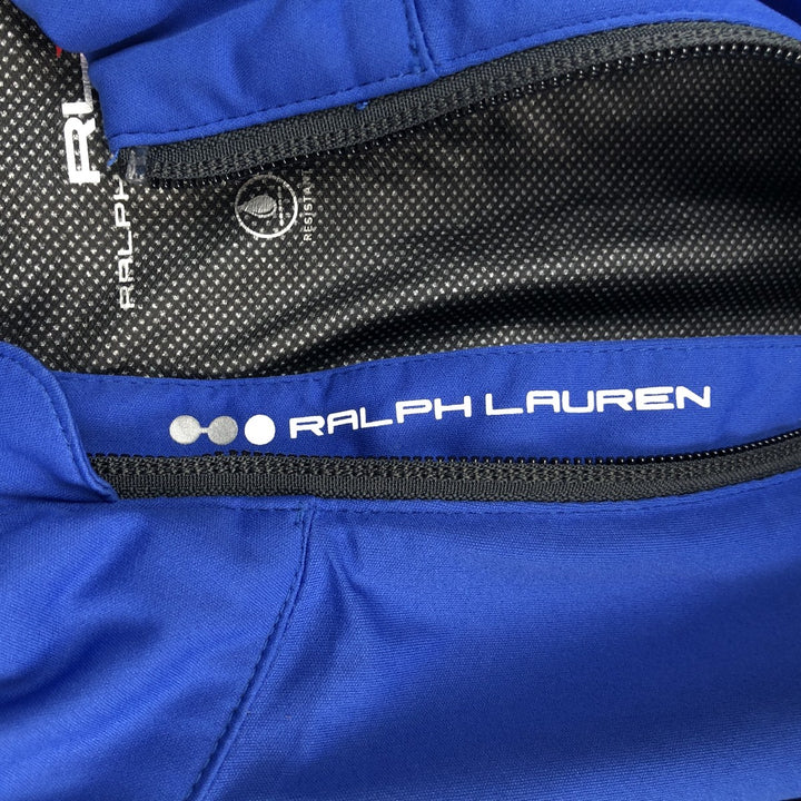 Ralph Lauren RLX Half-Zip Windbreaker, Men's Size L polyester blue type Vintage Second Hand