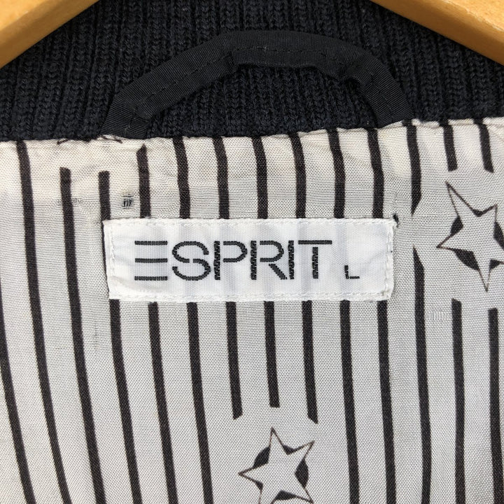 SPRIT Nylon Blouson, Men's Size L, Vintage polyamide black type Vintage Second Hand