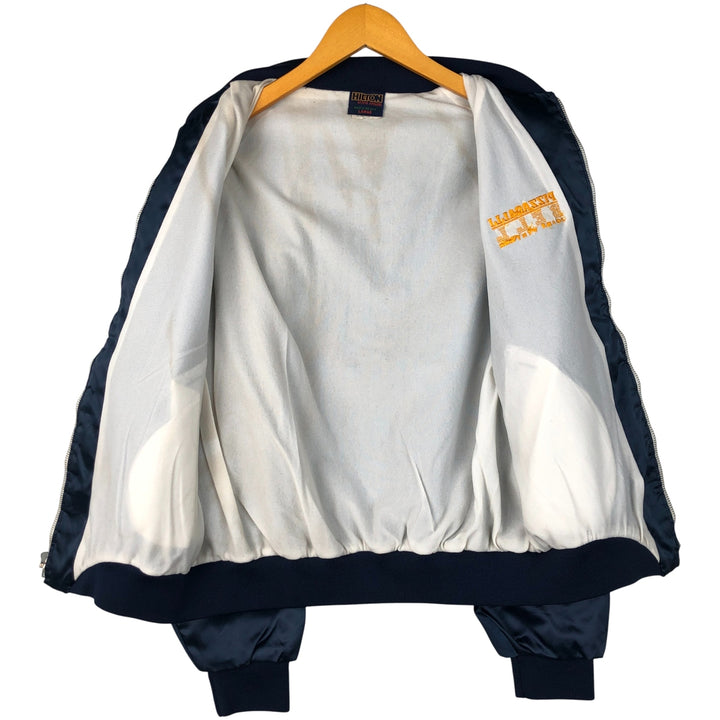 Levi's nylon jacket, made in the USA, men's size L Nylon navy blue type Vintage Second Hand