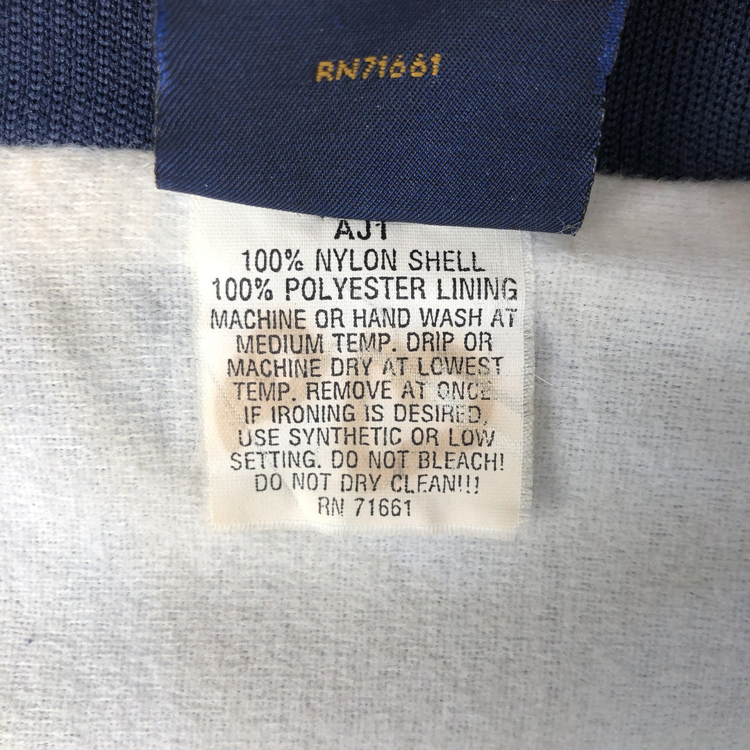 Levi's nylon jacket, made in the USA, men's size L Nylon navy blue type Vintage Second Hand