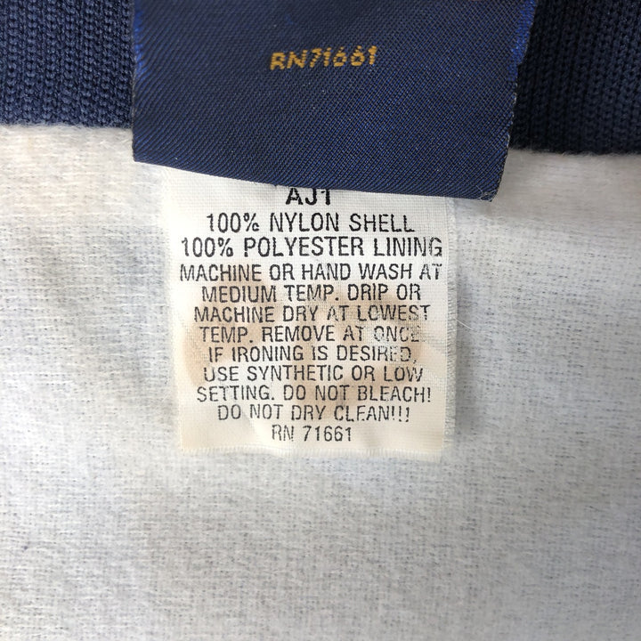 Levi's nylon jacket, made in the USA, men's size L Nylon navy blue type Vintage Second Hand
