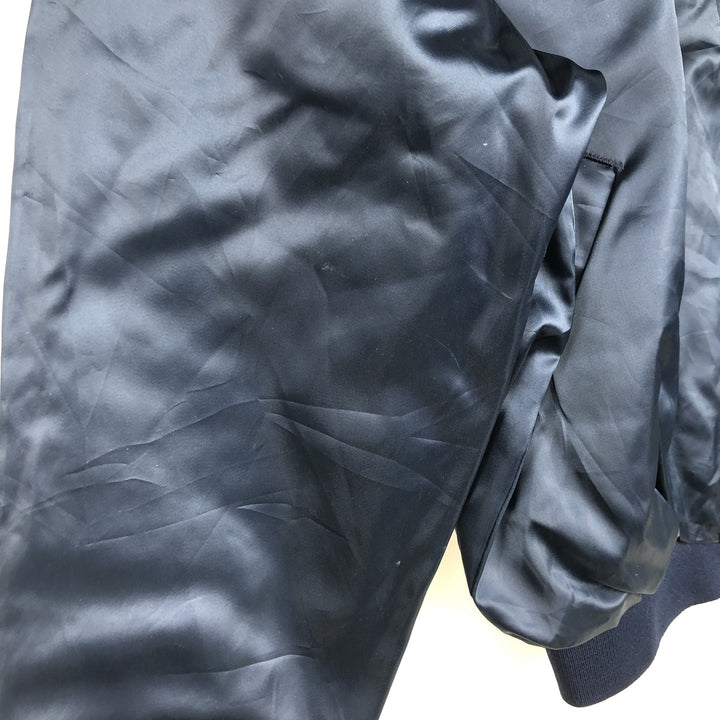Levi's nylon jacket, made in the USA, men's size L Nylon navy blue type Vintage Second Hand