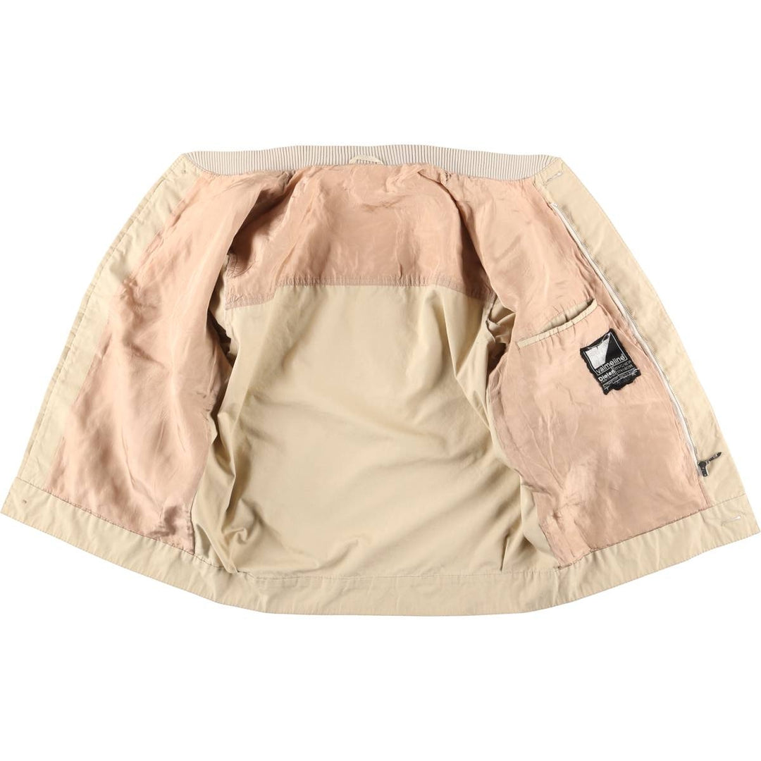 Valmeline windbreaker, men's size M polyester Beige type Vintage Second Hand