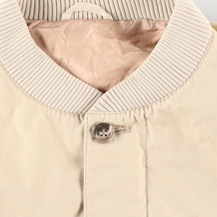 Valmeline windbreaker, men's size M polyester Beige type Vintage Second Hand