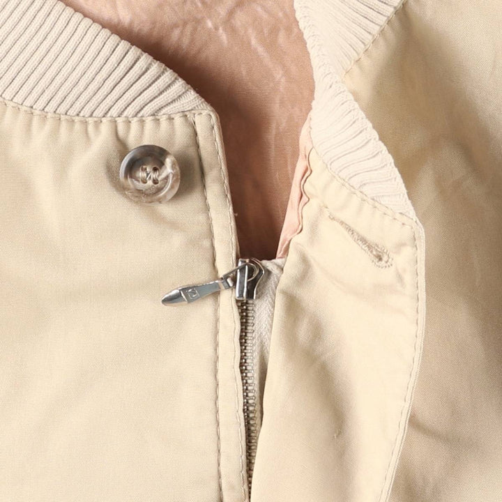 Valmeline windbreaker, men's size M polyester Beige type Vintage Second Hand