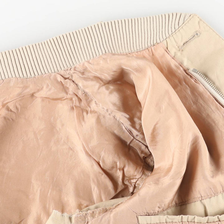Valmeline windbreaker, men's size M polyester Beige type Vintage Second Hand