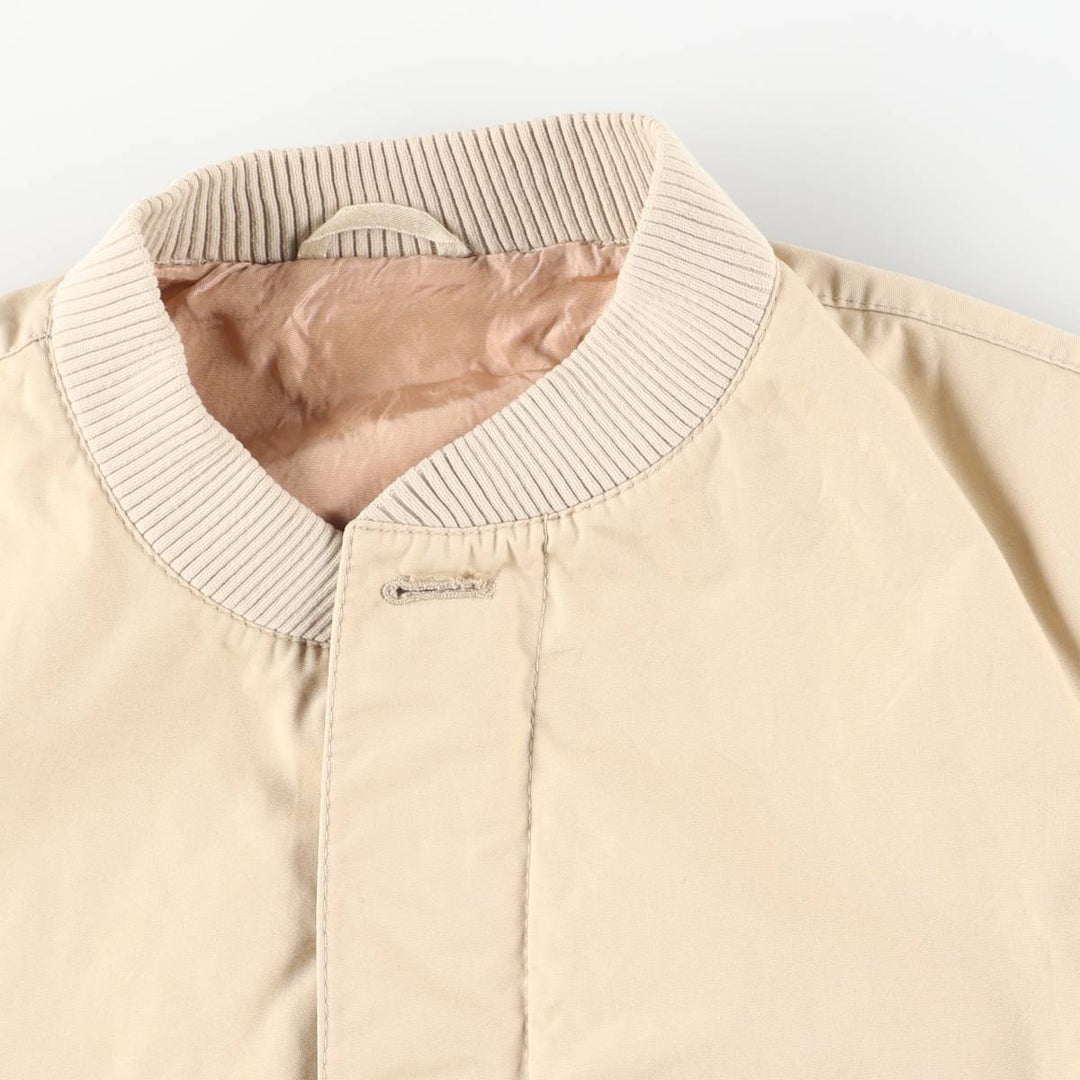 Valmeline windbreaker, men's size M polyester Beige type Vintage Second Hand