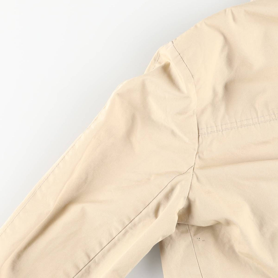 Valmeline windbreaker, men's size M polyester Beige type Vintage Second Hand
