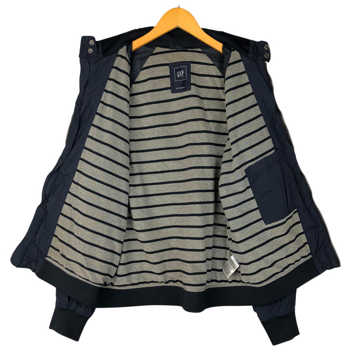 GAP nylon jacket, men's size L Nylon Navy blue Vintage Second Hand