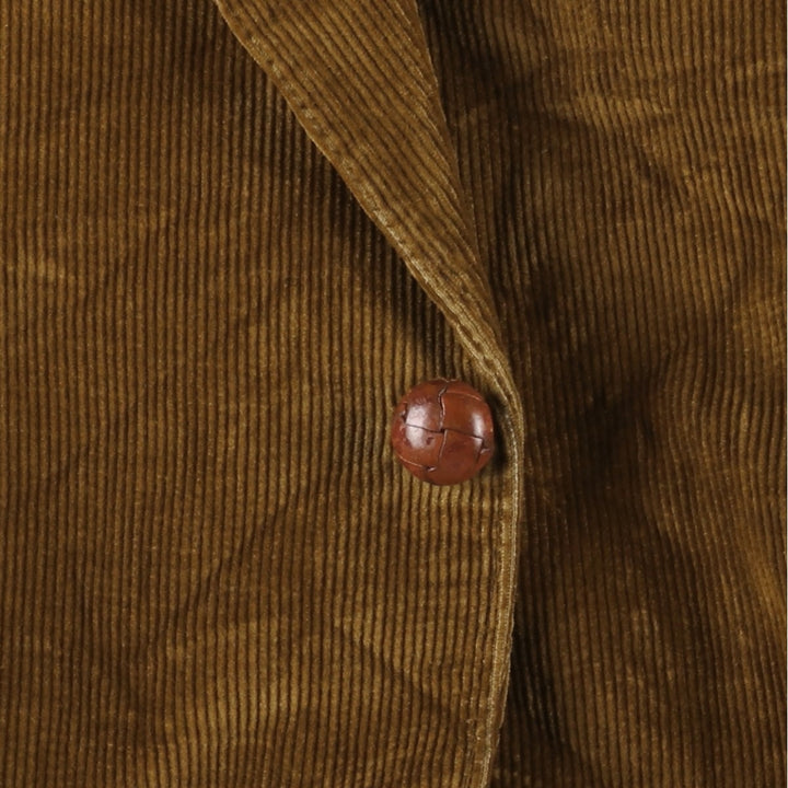 Banny THE Sovereign Corduroy Tailored Jacket, Men's, Size L, Vintage unclear beige type brown Vintage Second Hand