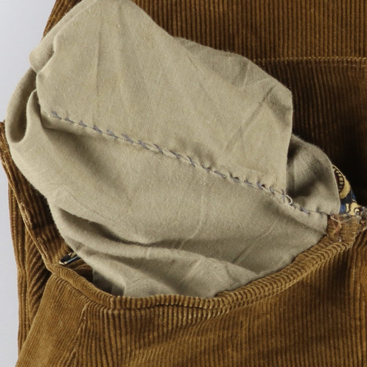 Banny THE Sovereign Corduroy Tailored Jacket, Men's, Size L, Vintage unclear beige type brown Vintage Second Hand