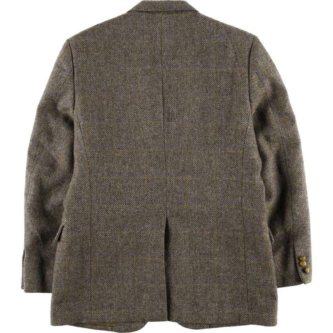 THE JOHN KENT COLLECTION Check Pattern Tailored Jacket, Men's Size M unclear brown type Vintage Second Hand