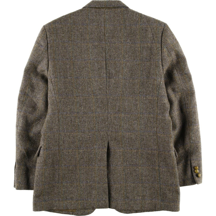 THE JOHN KENT COLLECTION Check Pattern Tailored Jacket, Men's Size M unclear brown type Vintage Second Hand