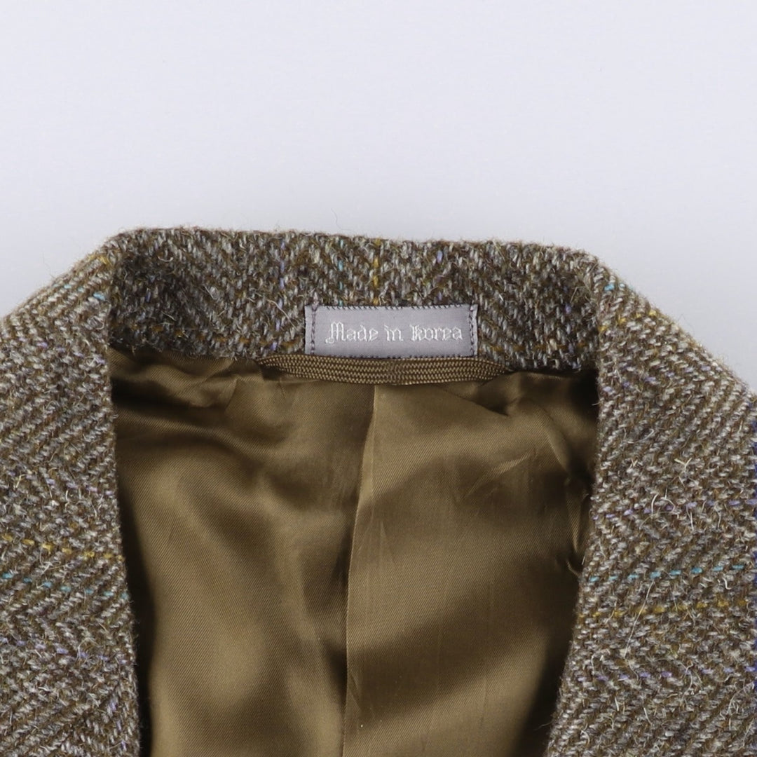 THE JOHN KENT COLLECTION Check Pattern Tailored Jacket, Men's Size M unclear brown type Vintage Second Hand