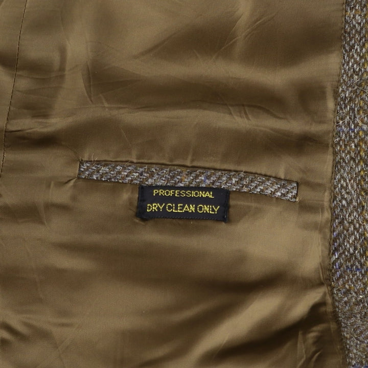 THE JOHN KENT COLLECTION Check Pattern Tailored Jacket, Men's Size M unclear brown type Vintage Second Hand