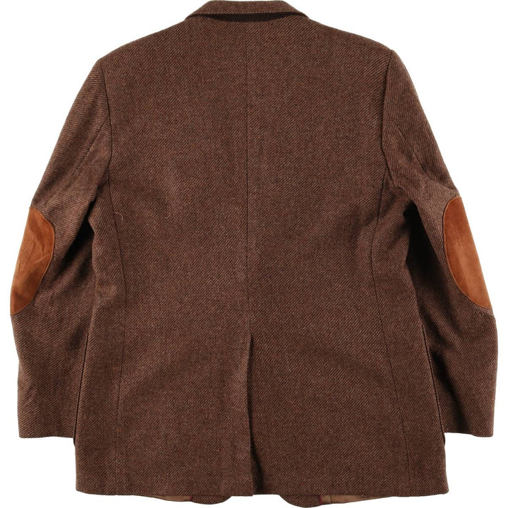 Haggar The Gallery wool tailored jacket, made in the USA, size L (men's) unclear brown type Vintage Second Hand