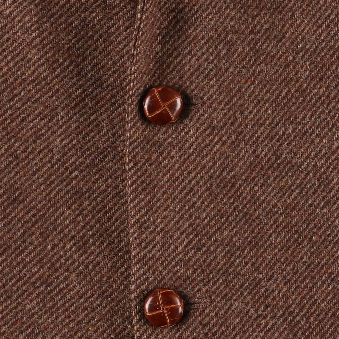 Haggar The Gallery wool tailored jacket, made in the USA, size L (men's) unclear brown type Vintage Second Hand