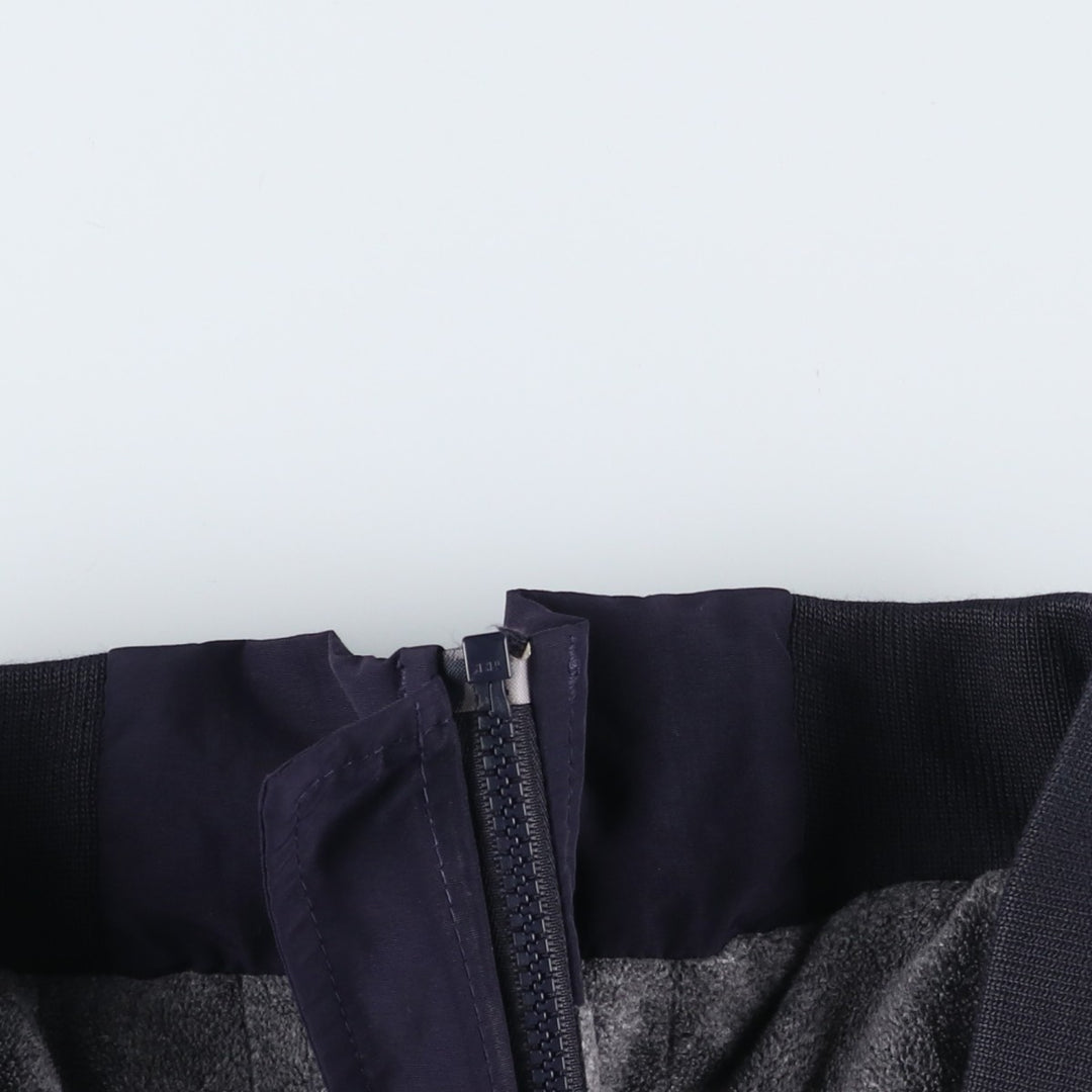 2000'S Lands' End padded puffer jacket, men's size L Nylon navy blue type Vintage Second Hand