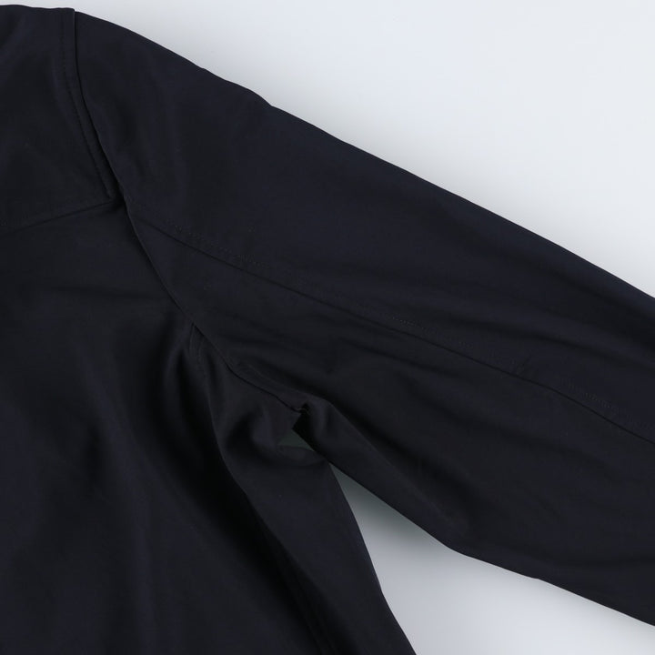 Calvin Klein Softshell Jacket, Men's XL polyester black type Vintage Second Hand