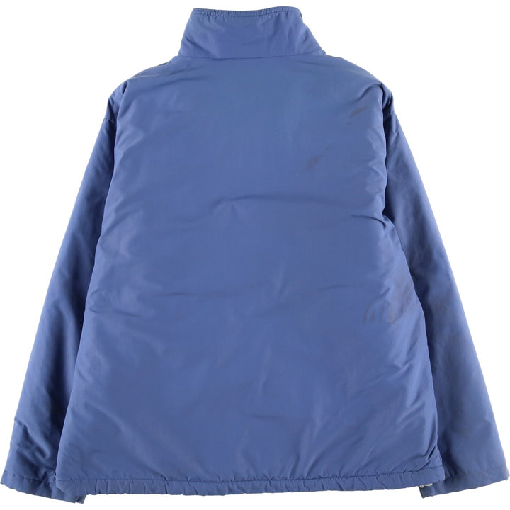 80s-90'S Lands' End Padded Puffer Jacket, Men's Size XL Nylon Blue type light blue Vintage Second Hand