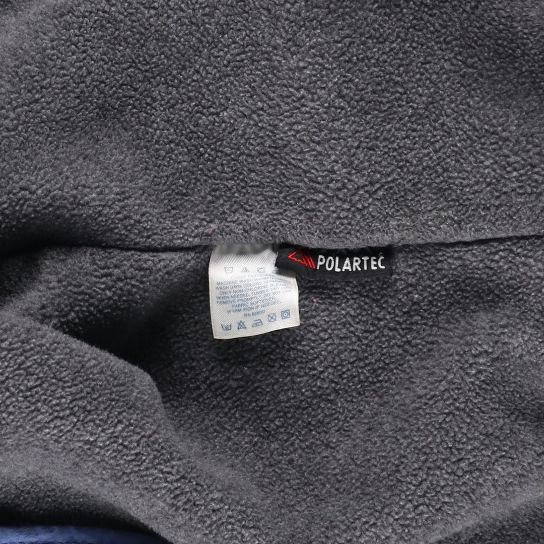 80s-90'S Lands' End Padded Puffer Jacket, Men's Size XL Nylon Blue type light blue Vintage Second Hand