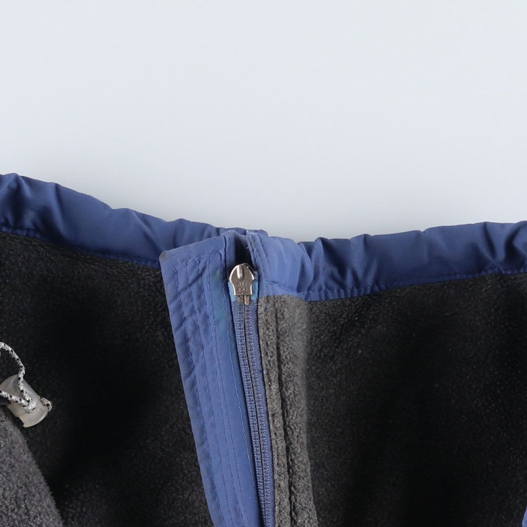 80s-90'S Lands' End Padded Puffer Jacket, Men's Size XL Nylon Blue type light blue Vintage Second Hand