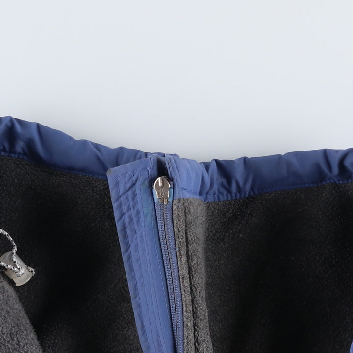 80s-90'S Lands' End Padded Puffer Jacket, Men's Size XL Nylon Blue type light blue Vintage Second Hand