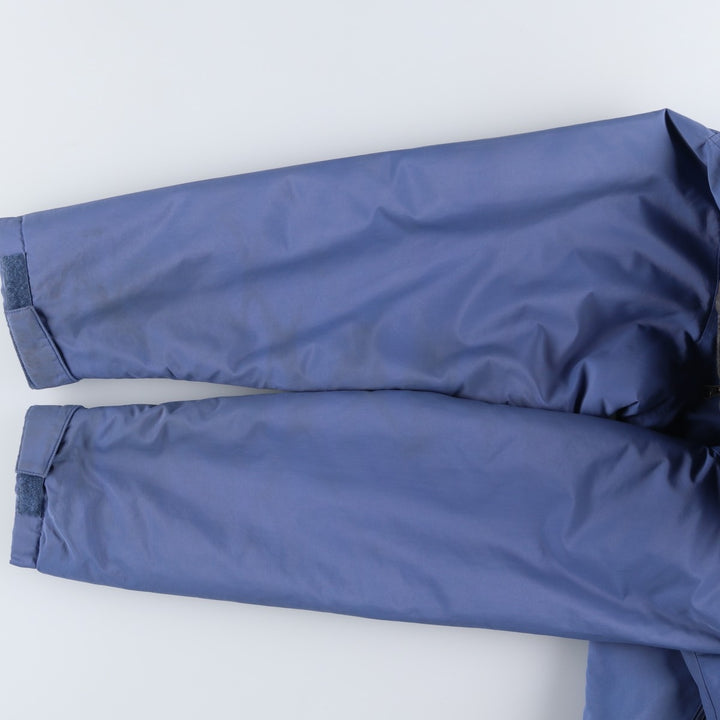 80s-90'S Lands' End Padded Puffer Jacket, Men's Size XL Nylon Blue type light blue Vintage Second Hand