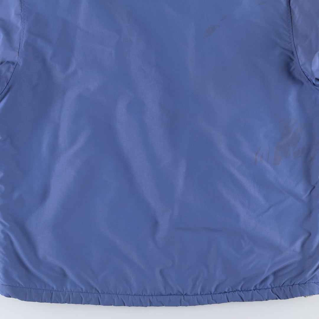 80s-90'S Lands' End Padded Puffer Jacket, Men's Size XL Nylon Blue type light blue Vintage Second Hand