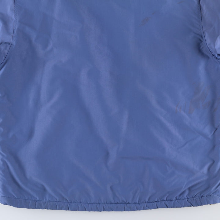 80s-90'S Lands' End Padded Puffer Jacket, Men's Size XL Nylon Blue type light blue Vintage Second Hand