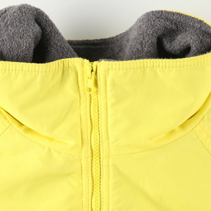 Vintage 80s-90'S Lands' End padded puffer jacket, men's size XL Nylon yellow type Vintage Second Hand