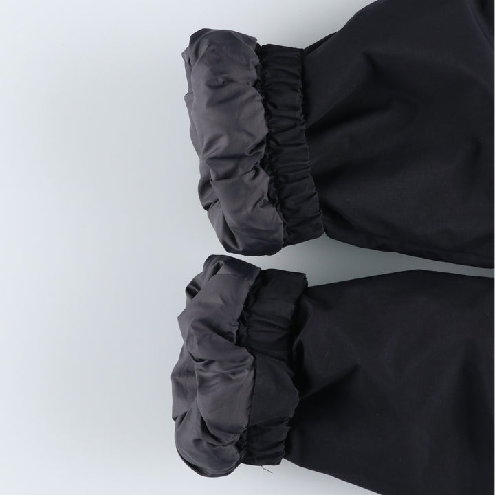 2000'S Lands' End padded puffer jacket, men's size L Nylon black type Vintage Second Hand