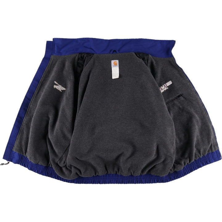 2000'S Carhartt padded puffer jacket, men's XXL Nylon blue type Vintage Second Hand