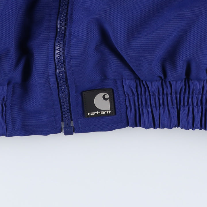 2000'S Carhartt padded puffer jacket, men's XXL Nylon blue type Vintage Second Hand