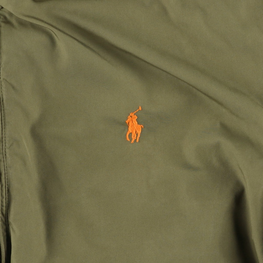 Ralph Lauren POLO RALPH LAUREN padded puffer jacket, men's size L polyester Khaki type Vintage Second Hand