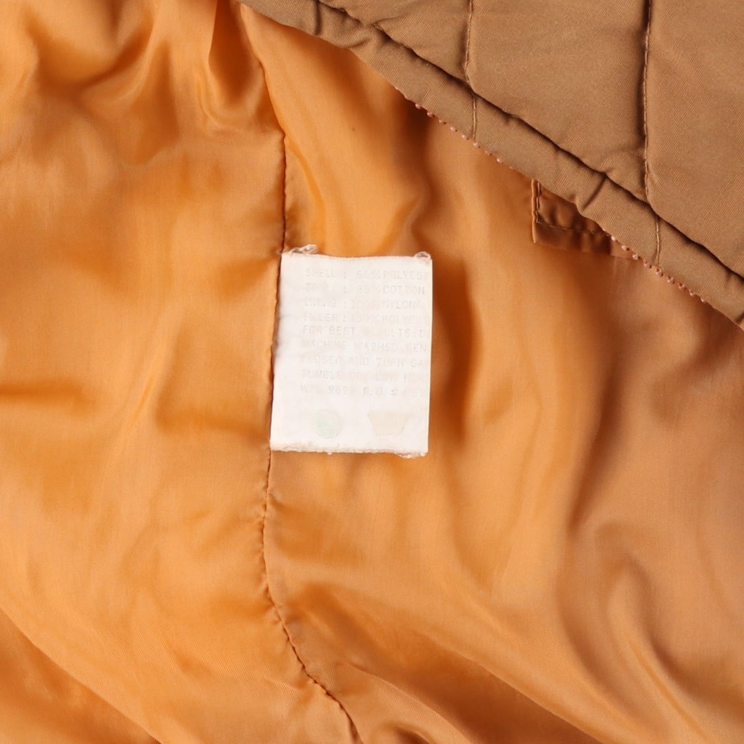 1980'S Pacific Trail padded puffer jacket, men's size M polyester brown type Vintage Second Hand