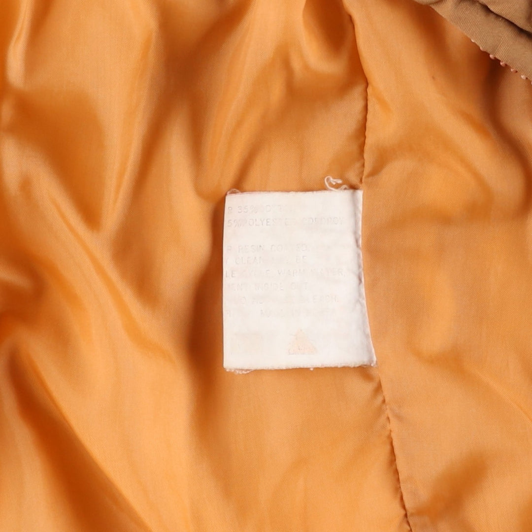 1980'S Pacific Trail padded puffer jacket, men's size M polyester brown type Vintage Second Hand