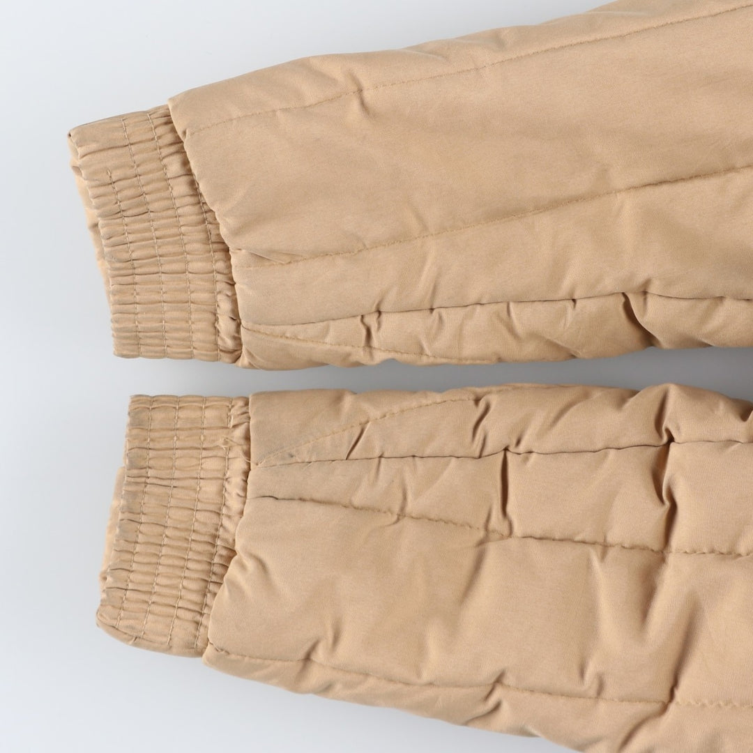 1980'S Pacific Trail padded puffer jacket, men's size M polyester brown type Vintage Second Hand