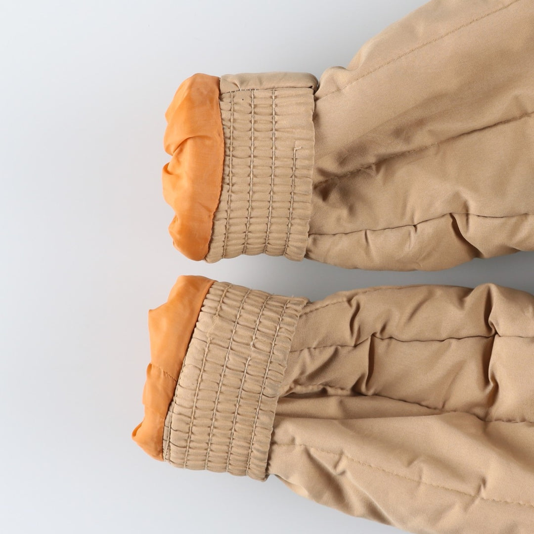 1980'S Pacific Trail padded puffer jacket, men's size M polyester brown type Vintage Second Hand