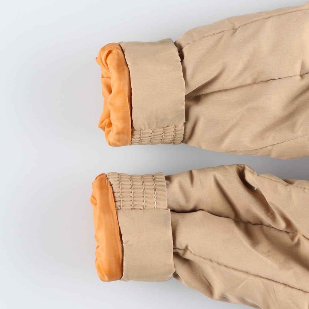 1980'S Pacific Trail padded puffer jacket, men's size M polyester brown type Vintage Second Hand