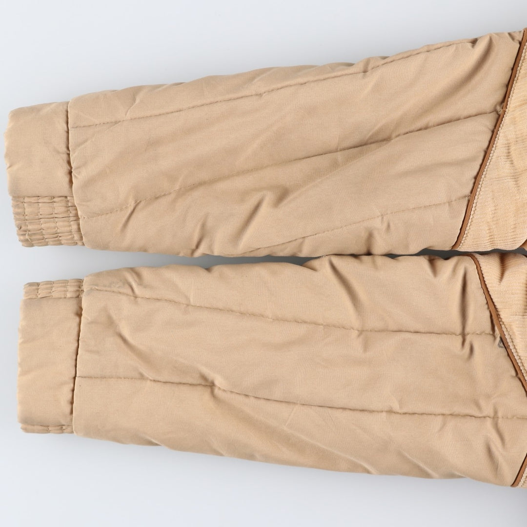 1980'S Pacific Trail padded puffer jacket, men's size M polyester brown type Vintage Second Hand