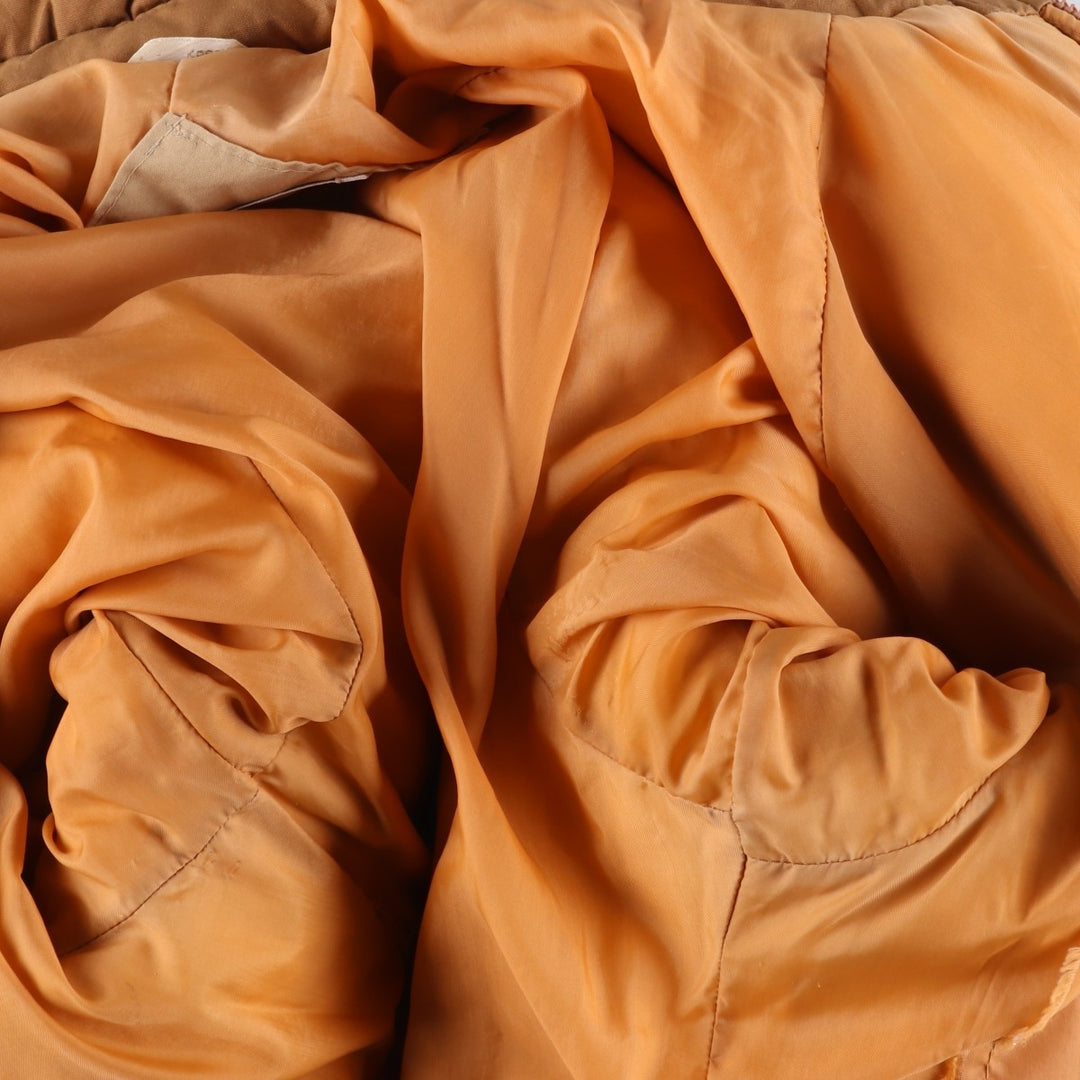 1980'S Pacific Trail padded puffer jacket, men's size M polyester brown type Vintage Second Hand