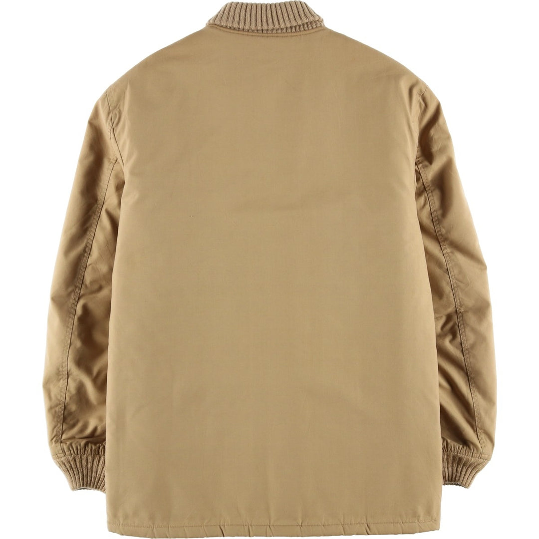 Vintage 60s-70'S McGREGOR RAM JET padded Pharaoh jacket, men's size M unclear Beige type Vintage Second Hand