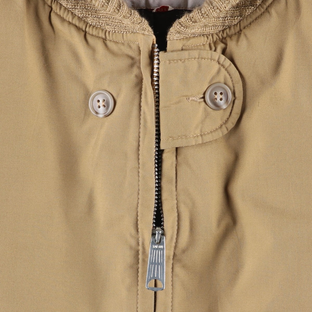 Vintage 60s-70'S McGREGOR RAM JET padded Pharaoh jacket, men's size M unclear Beige type Vintage Second Hand