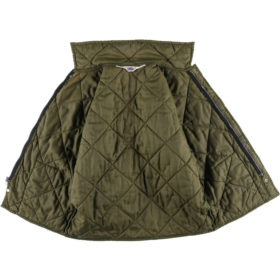Vintage 1970'S Big Smith quilted puffer jacket, size L, men's unclear Khaki type Vintage Second Hand