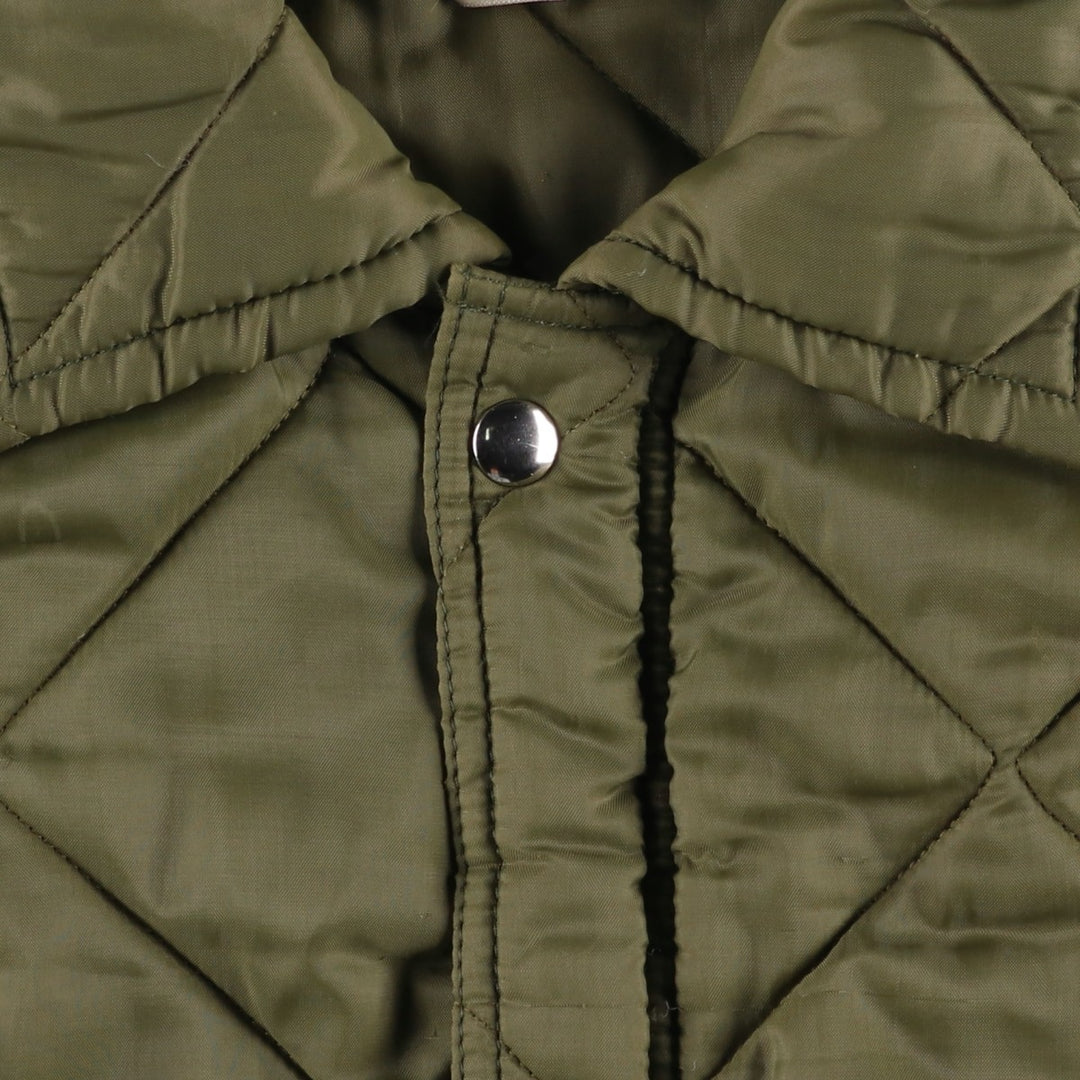 Vintage 1970'S Big Smith quilted puffer jacket, size L, men's unclear Khaki type Vintage Second Hand