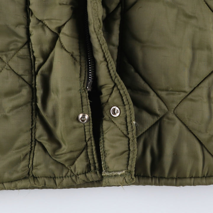 Vintage 1970'S Big Smith quilted puffer jacket, size L, men's unclear Khaki type Vintage Second Hand
